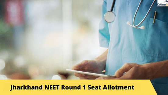 Jharkhand NEET Round 1 Seat Allotment