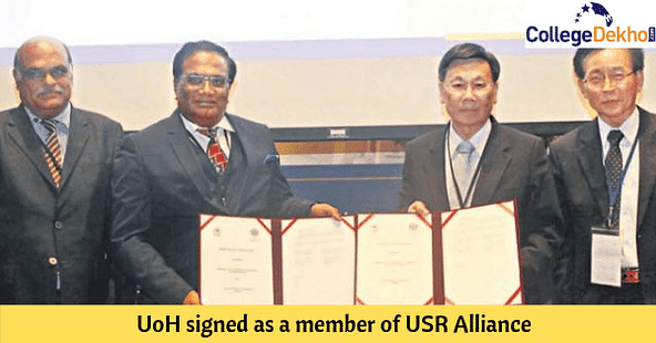 University of Hyderabad becomes a Member of USR Alliance