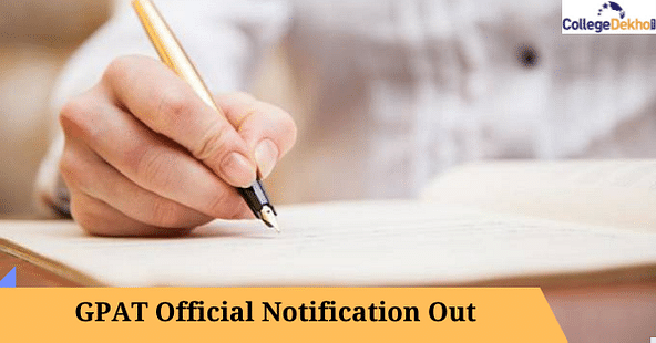 GPAT 2022 Official Notification Out