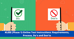 KLEEE 2023 (Phase 1) Online Test Instructions: Requirements, Process, Do's and Don'ts