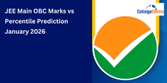 JEE Main OBC Marks vs Percentile Prediction January 2026