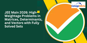 JEE Main 2026 Problems on Matrices, Determinants, and Vectors
