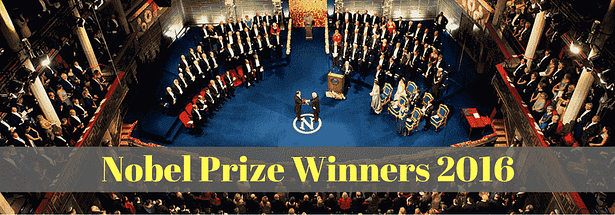 Meet the Nobel Prize Winners of 2016!
