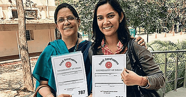 Mother-Daughter Receive Delhi University PhD Degrees Together