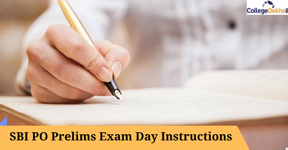 SBI PO Prelims 2023 Exam Day Instructions