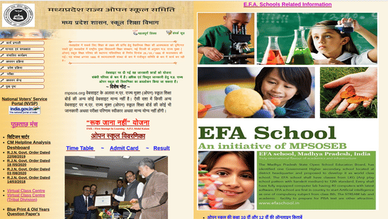 एमपी ओपन स्कूल क्लास 10 सिलेबस 2025-26 (Mp open school 10th syllabus 2025 in Hindi)