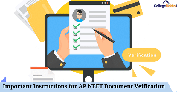 Important Instructions for Andhra Pradesh NEET  Document Veification