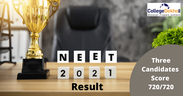 NEET Result 2021 Record by 3 Students Scoring Full Marks