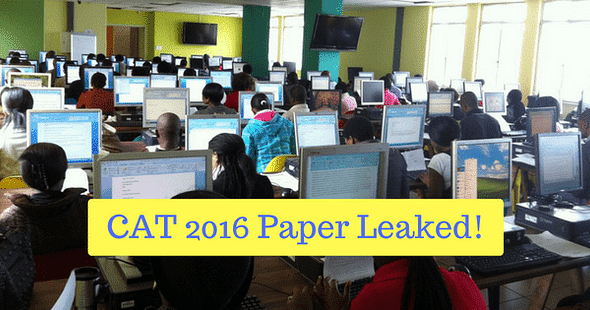 Sections of CAT 2016 Paper Leaked! Know More Here!