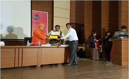 Grow More Engineering Institute’s Principal Prof.B.D Suthar got Peadagogical Innovation Award by GTU.