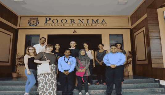 AIESEC Internship First Week in Poornima Foundation
