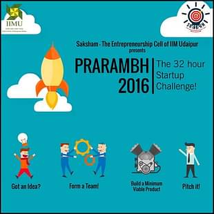IIM-U Conducted “PRARAMBH -The 32 Hour Startup Challenge!”- Udaipur
