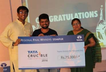 IIM Udaipur's Students Win Tata Crucible Quiz Contest