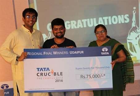 IIM Udaipur's Students Win Tata Crucible Quiz Contest