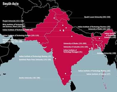 India leads in South Asia at Times Higher Education  Rankings 2016