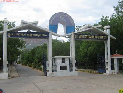 Admission Notice-  Sri Venkateswara University Announces Admission for for PG Programs 2016