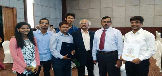 IIT-H Students Win Gold Medal at International Indian Innovation Fair