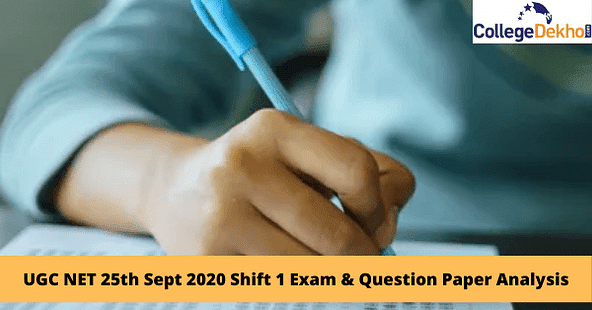 UGC NET 25th September 2020 exam analysis