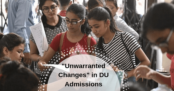 Delhi HC Seeks Response on Plea Challenging DU New Admission Norms