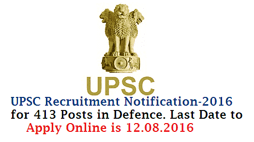 Last Date to Apply for UPSC Combined Defence Services Exam is August 12