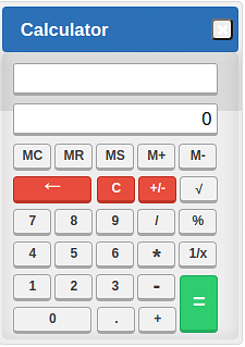 CAT OnScreen Calculator