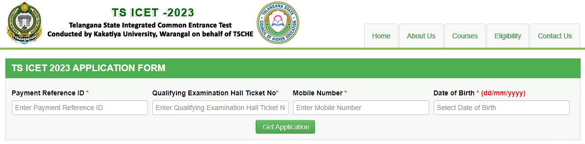 TS ICET Hall ticket 2023