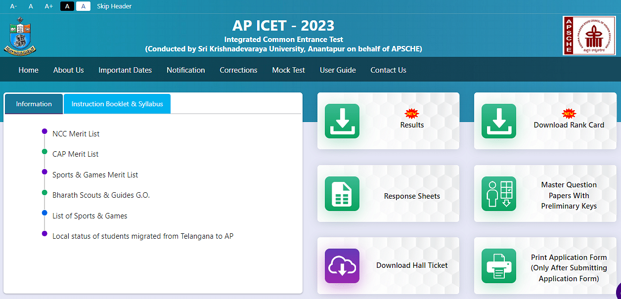 AP ICET Results 2023