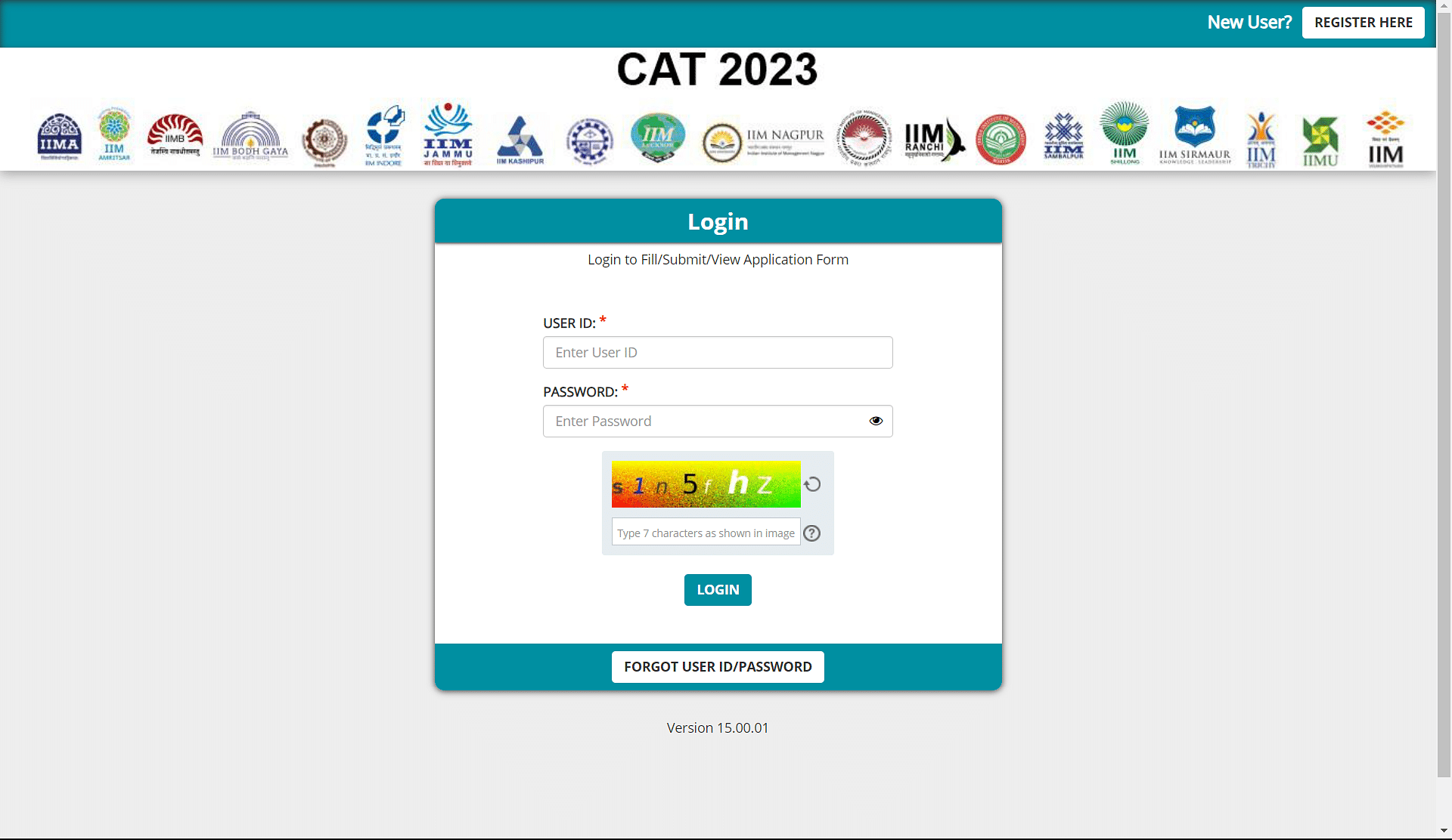 CAT Login 2023