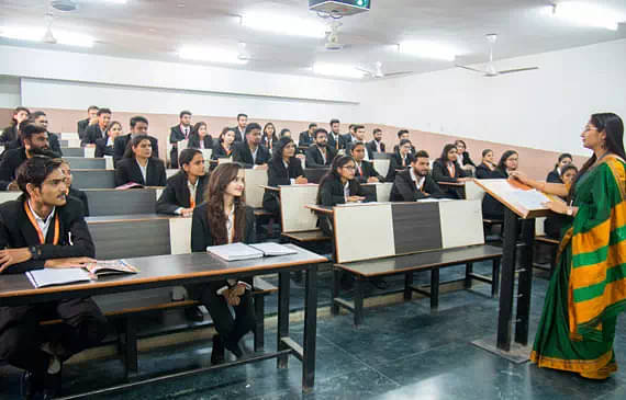 Jaipur National University Classrooms
