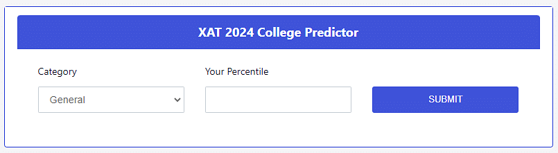 XAT 2024 College Predictor
