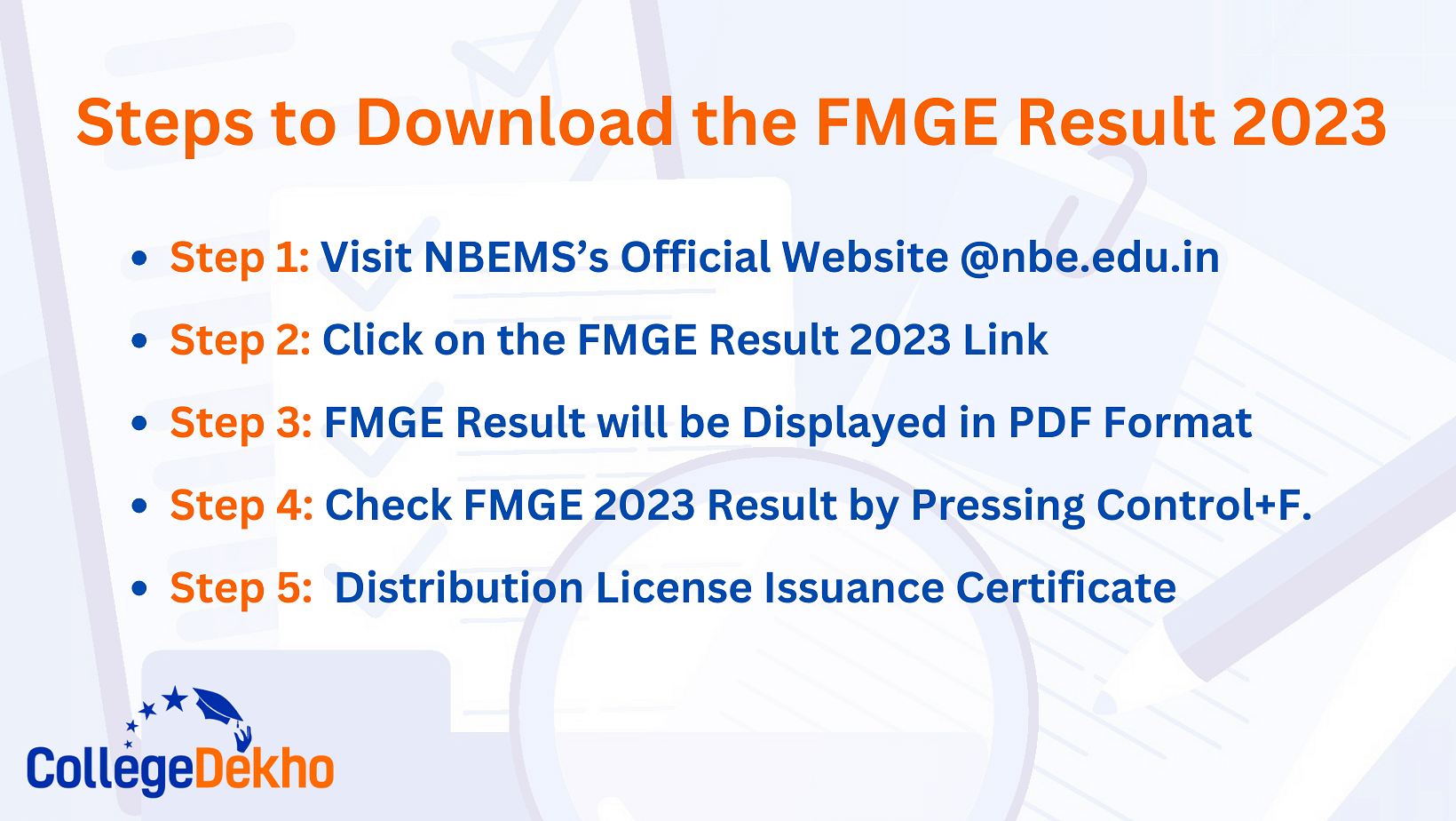 FMGE Result 2023 (Out) Direct Link to Download, Passing Marks