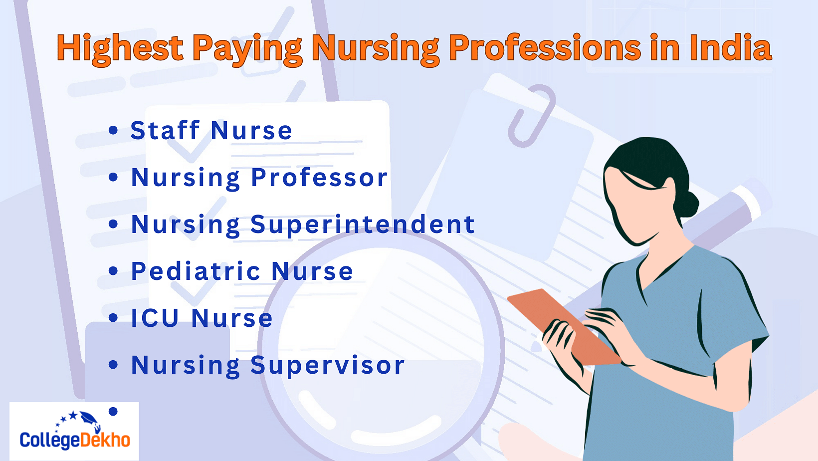 Highest paying Nursing Professions in India
