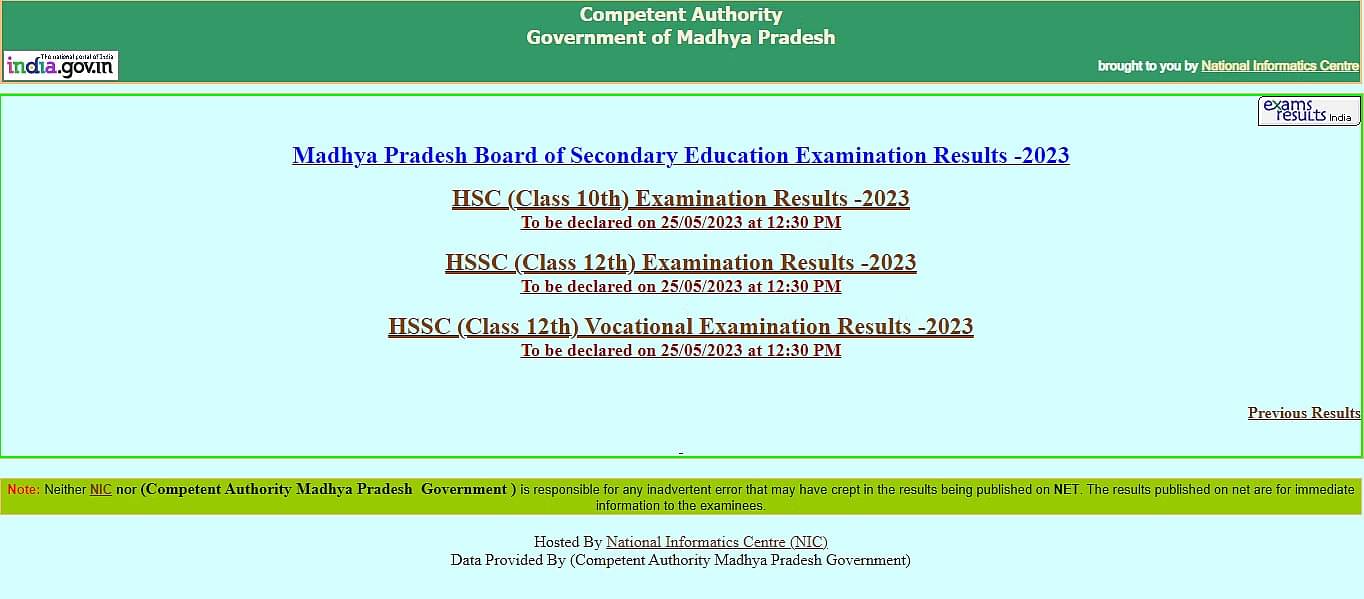 Madhya Pradesh Board 12th Result 2024 in Hindi