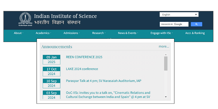 IISc Bangalore Biological Science Cutoff