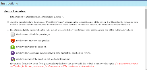 TG EAMCET mock test 2025 Question Palette