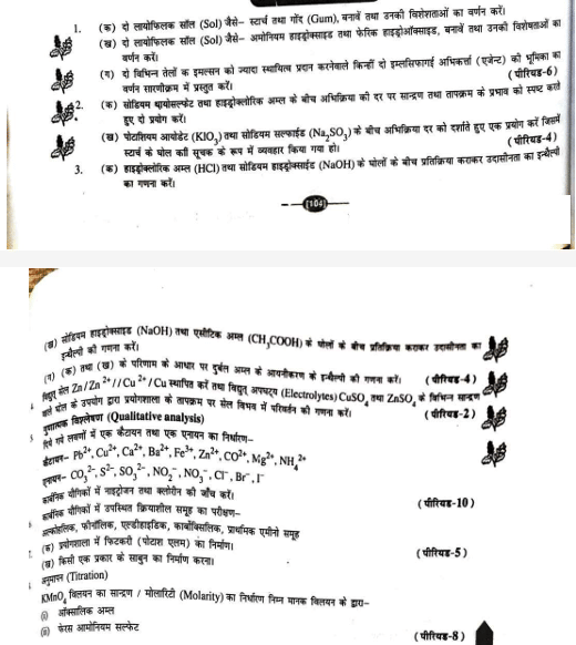 bihar board 12th practical syllabus
