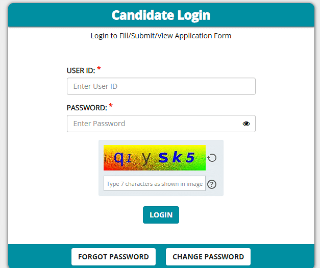 CAT 2023 Login Window