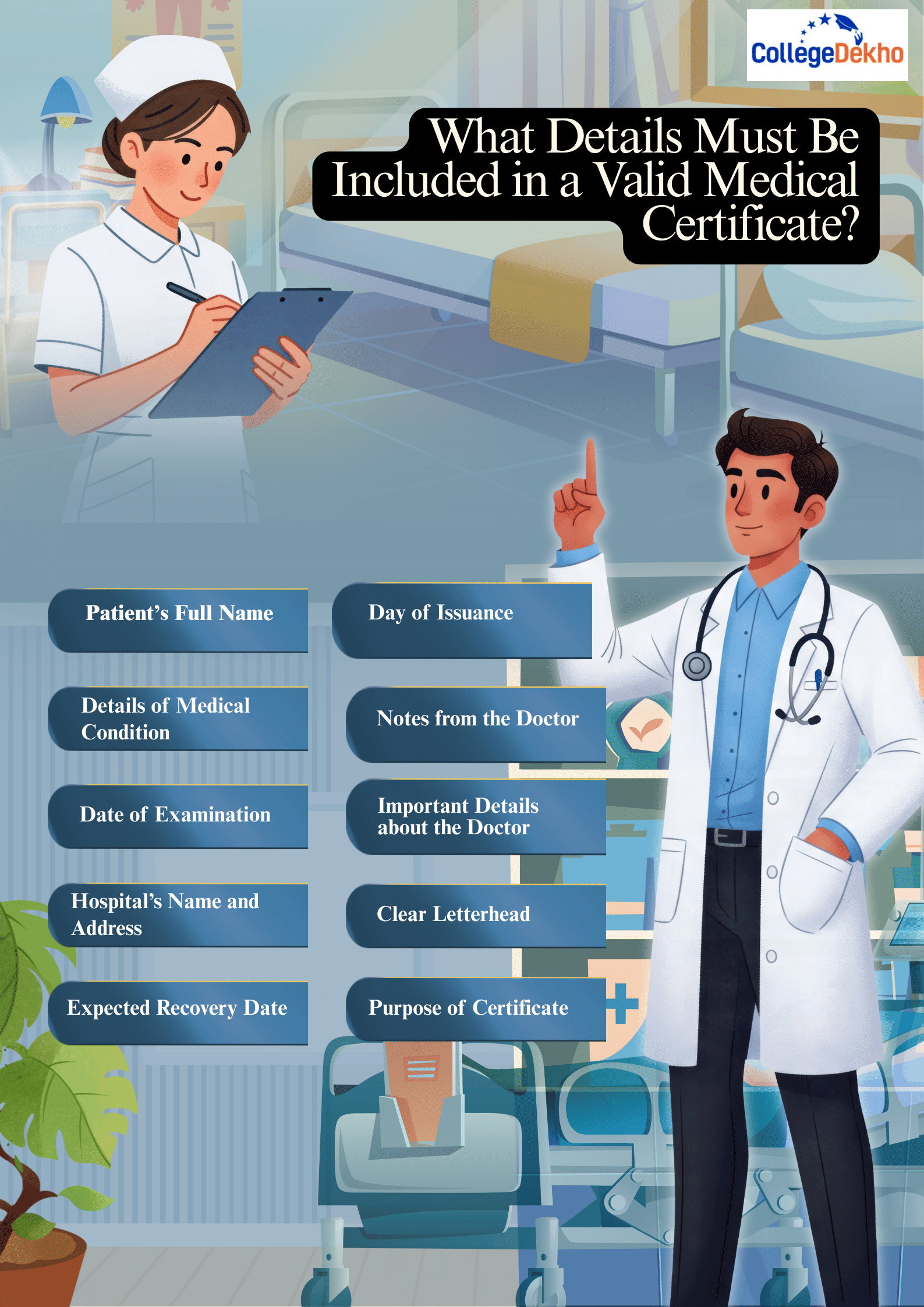 What Details Must Be Included in a Valid Medical Certificate?