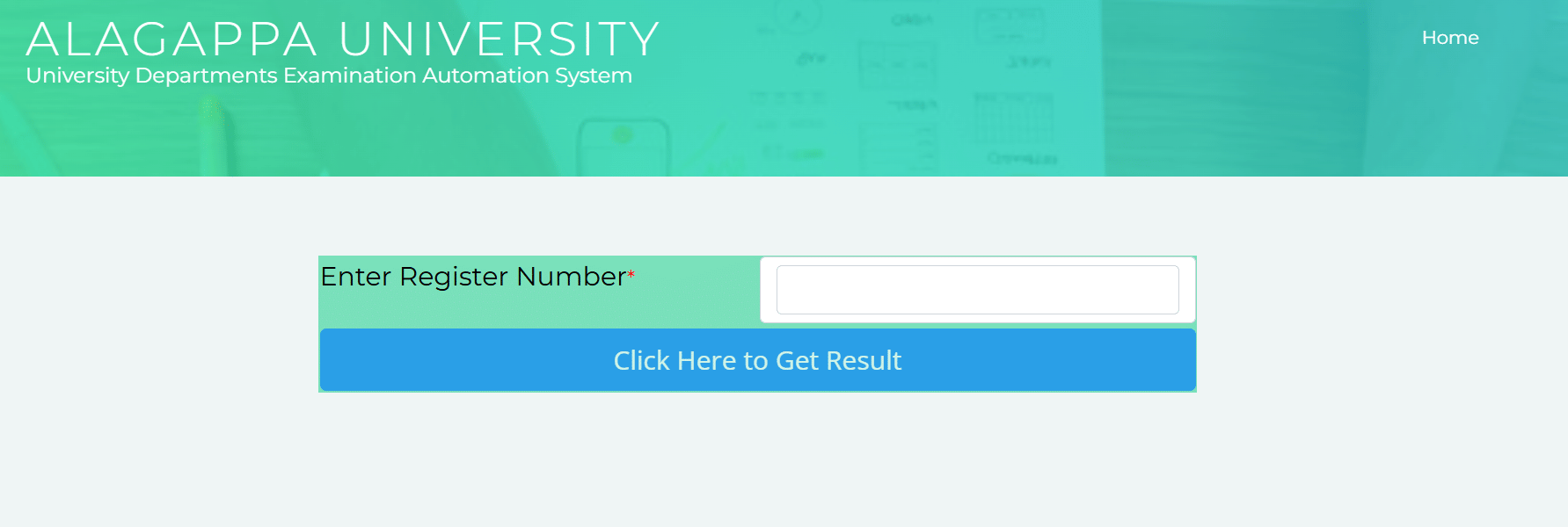 Alagappa University Result 2025 Login Portal