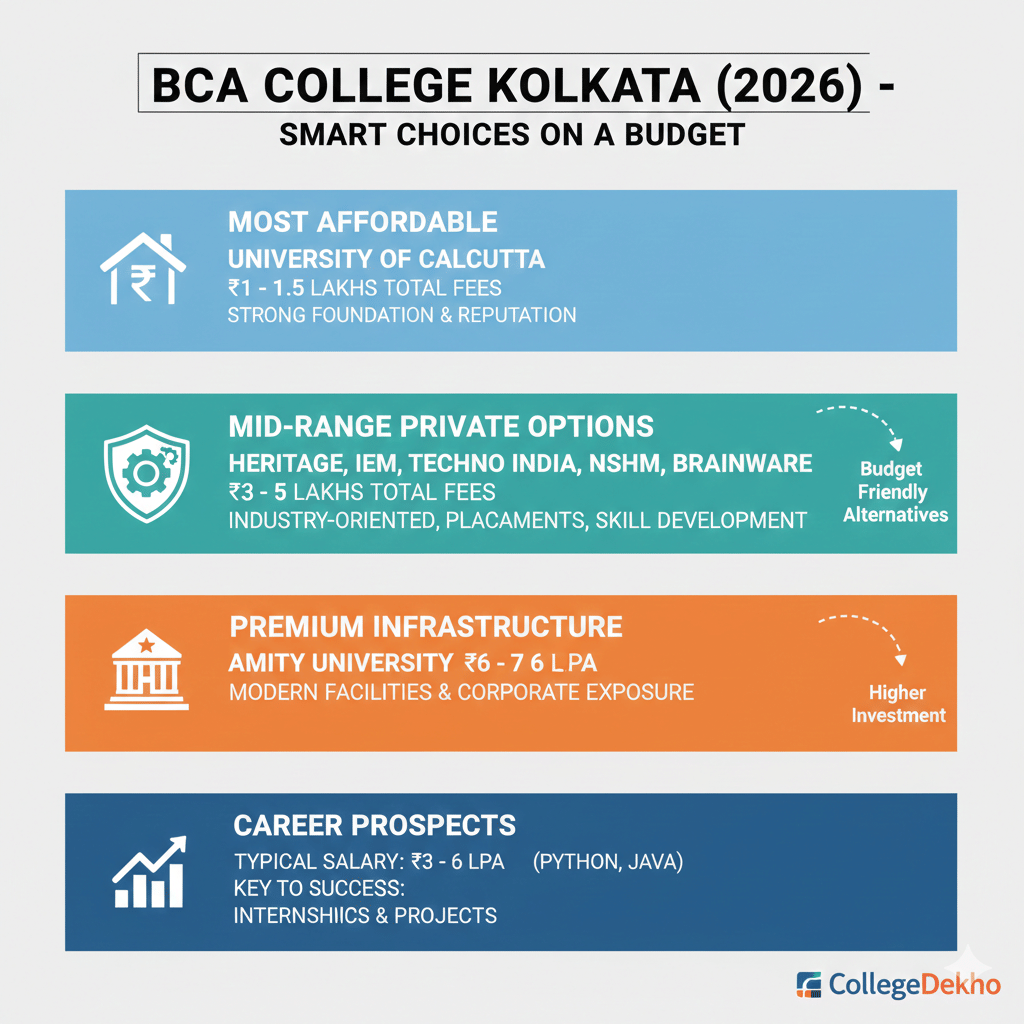 Affordable BCA Colleges in Kolkata with Fees