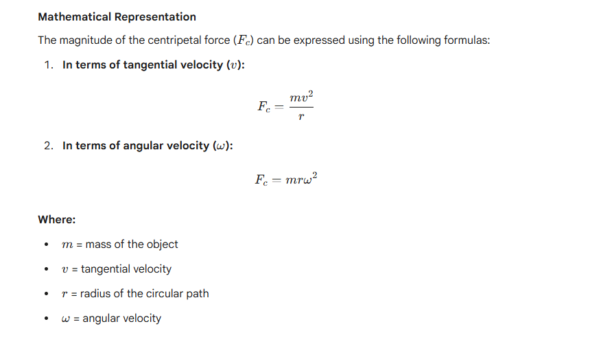 Centripetal Force