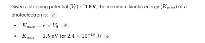 maximum kinetic energy