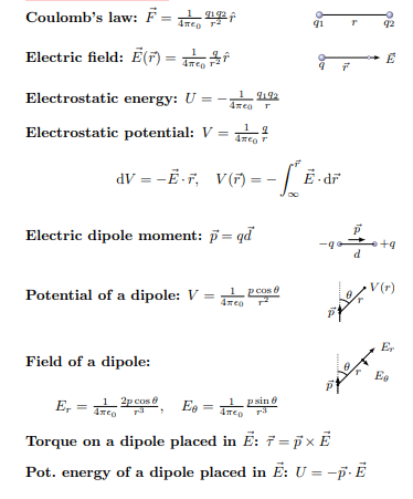 Capcitors Formula HSC Physics
